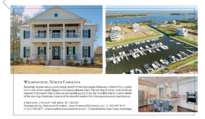 Homes & Estates print for 5825 Harbor Breeze Drive in Wilmington, NC